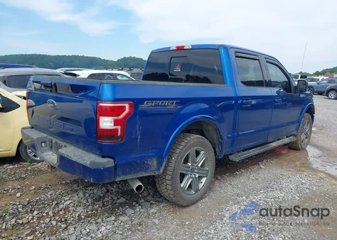 2018 Ford F-150 Xlt из США, поврежденный, VIN 1FTEW1E53JFA43082